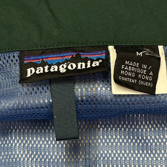 Vintage 1994 PATAGONIA 2 Tone Jacket w/ Heavy Duty Hood sz M/L - Picture 9 of 12